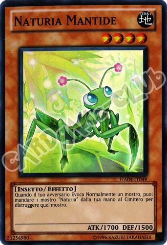 HA04-IT049 Naturia Mantide super rara unlimited (IT) -NEAR MINT-
