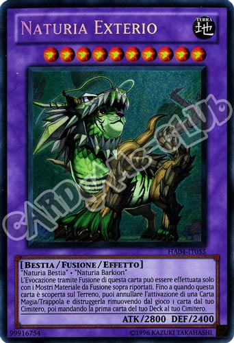 HA04-IT055 Naturia Exterio rara segreta unlimited (IT) -NEAR MINT-