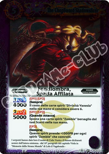 022 / 164 Fendiombra, Spada Affilata rara (IT) -GOOD-