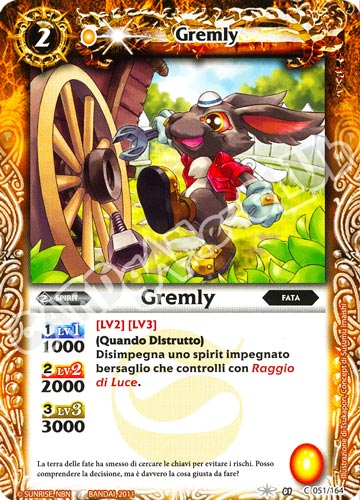 051 / 164 Gremly comune (IT) -NEAR MINT-