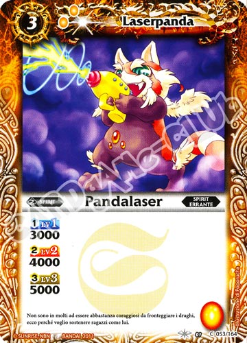 053 / 164 Pandalaser comune (IT) -NEAR MINT-