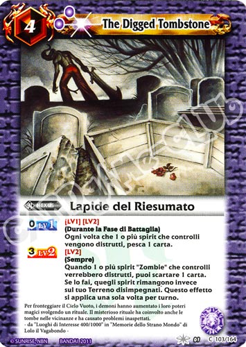 103 / 164 Lapide del Riesumato comune (IT) -NEAR MINT-