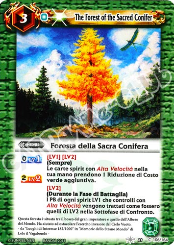 106 / 164 Foresta della Sacra Conifera comune (IT) -NEAR MINT-