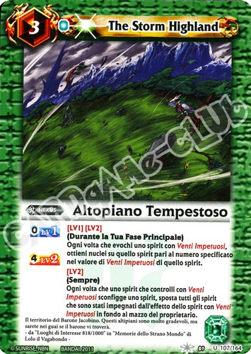 107 / 164 Altopiano Tempestoso non comune (IT) -NEAR MINT-