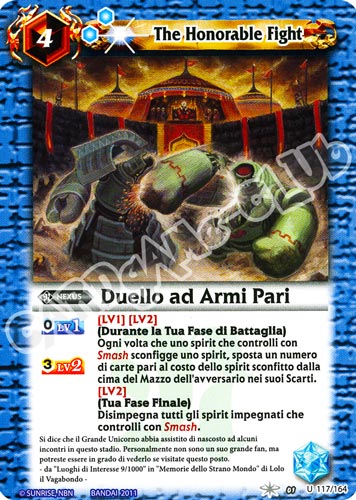 117 / 164 Duello ad Armi Pari non comune (IT) -NEAR MINT-