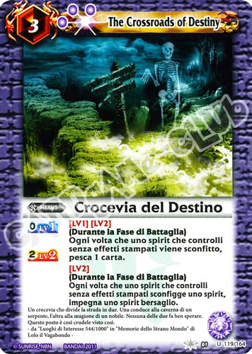 119 / 164 Crocevia del Destino non comune (IT) -NEAR MINT-