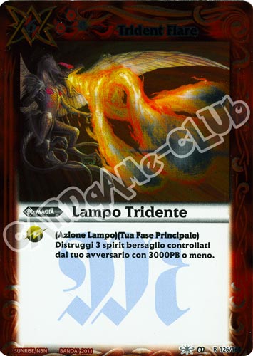 126 / 164 Lampo Tridente rara (IT) -NEAR MINT-