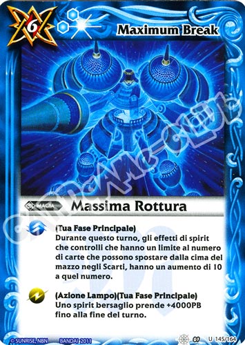 145 / 164 Massima Rottura non comune (IT) -NEAR MINT-