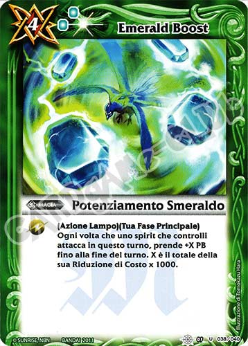 38 / 40 Potenziamento Smeraldo non comune (IT) -NEAR MINT-