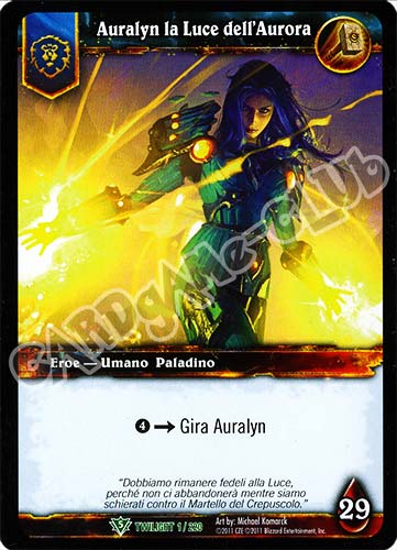 Auralyn la Luce dell'Aurora non comune (IT) -NEAR MINT-