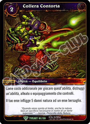 Collera Contorta non comune (IT) -NEAR MINT-