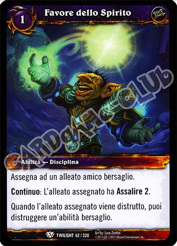 Favore dello Spirito comune (IT) -NEAR MINT-
