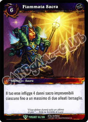 Fiammata Sacra non comune (IT) -NEAR MINT-