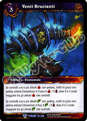 Venti Brucianti rara (IT) -NEAR MINT-