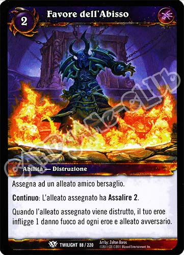 Favore dell'Abisso comune (IT) -NEAR MINT-