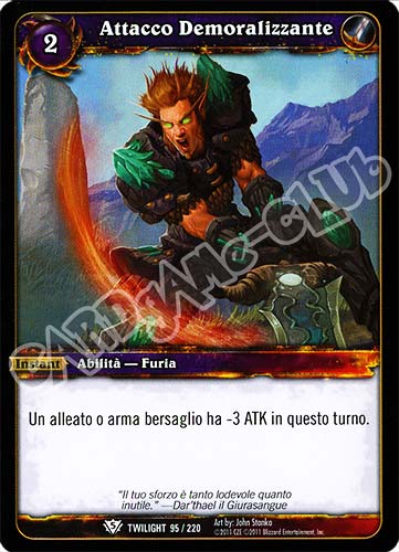Attacco Demoralizzante comune (IT) -NEAR MINT-