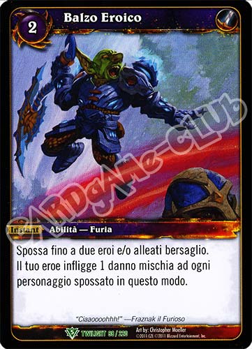 Balzo Eroico non comune (IT) -NEAR MINT-
