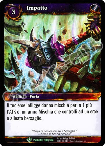 Impatto non comune (IT) -NEAR MINT-