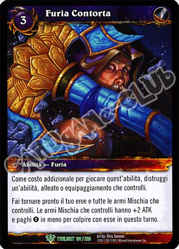 Furia Contorta non comune (IT) -NEAR MINT-
