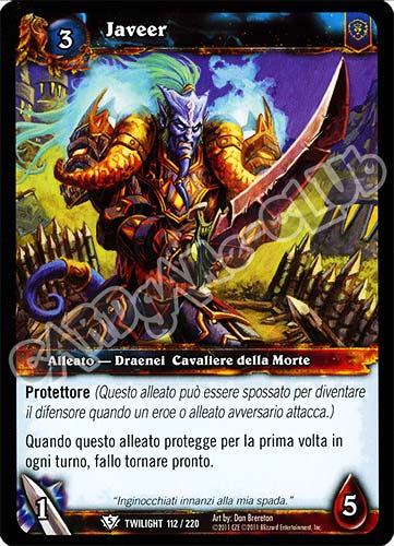 Javeer comune (IT) -NEAR MINT-