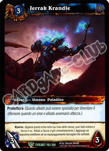 Jerrak Krandle non comune (IT) -NEAR MINT-