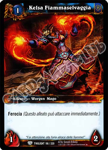 Kelsa Fiammaselvaggia comune (IT) -NEAR MINT-