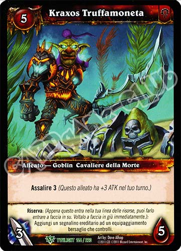 Kraxos Truffamoneta non comune (IT) -NEAR MINT-