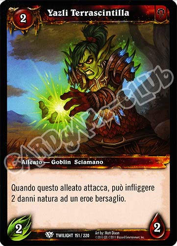 Yazli Terrascintilla comune (IT) -NEAR MINT-