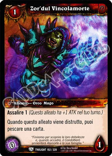 Zor'dul Vincolamorte comune (IT) -NEAR MINT-