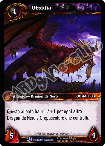 Obsidia rara (IT) -NEAR MINT-