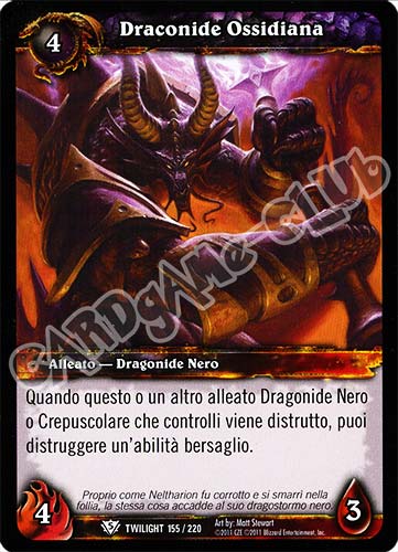 Dragonide Ossidiana comune (IT) -NEAR MINT-