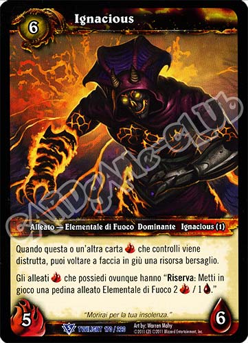 Ignacious rara (IT) -NEAR MINT-