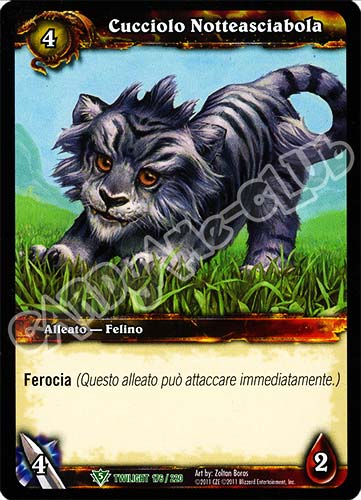 Cucciolo Notteasciabola non comune (IT) -NEAR MINT-