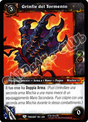 Grinfie del Tormento comune (IT) -NEAR MINT-