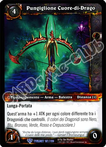Pungiglione Cuore-di-Drago rara (IT) -NEAR MINT-