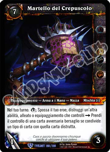 Martello del Crepuscolo rara (IT) -NEAR MINT-