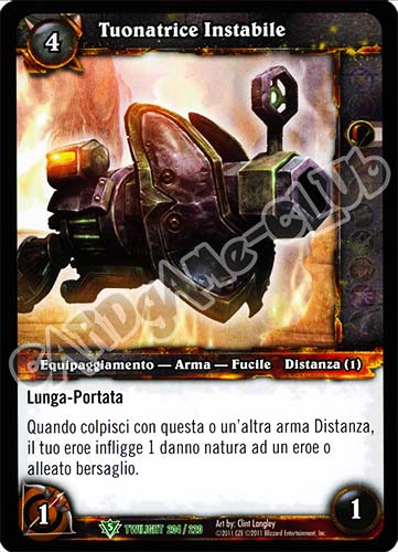 Tuonatrice Instabile non comune (IT) -NEAR MINT-