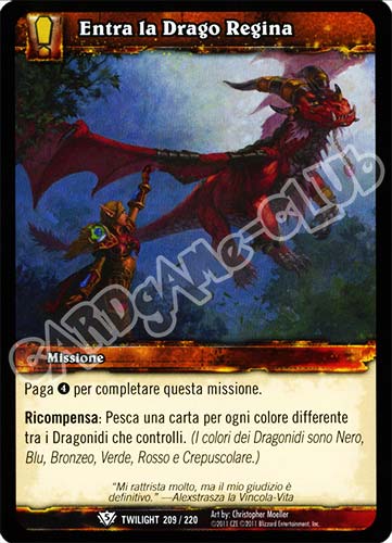 Entra la Drago Regina comune (IT) -NEAR MINT-