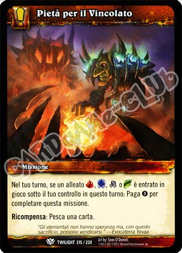 Pieta' per il Vincolato comune (IT) -NEAR MINT-