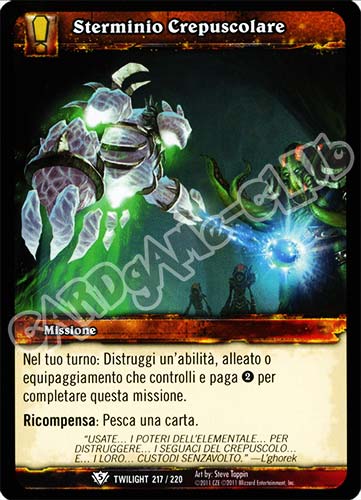Sterminio Crepuscolare comune (IT) -NEAR MINT-