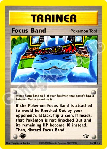086 / 111 Focus Band rara 1st edition (EN) -NEAR MINT-