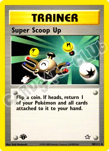 098 / 111 Super Scoop Up non comune 1st edition (EN) -NEAR MINT-