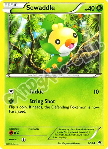 03 / 98 Sewaddle comune (EN) -NEAR MINT-