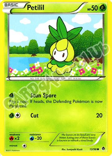 13 / 98 Petilil comune (EN) -NEAR MINT-