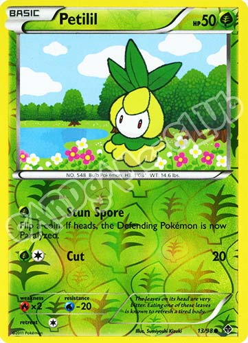 13 / 98 Petilil comune foil reverse (EN) -NEAR MINT-