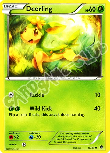 15 / 98 Deerling comune (EN) -NEAR MINT-