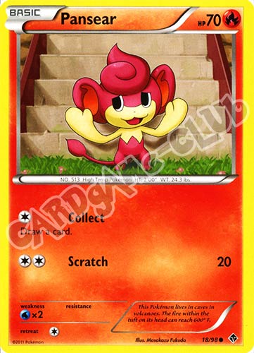 18 / 98 Pansear comune (EN) -NEAR MINT-