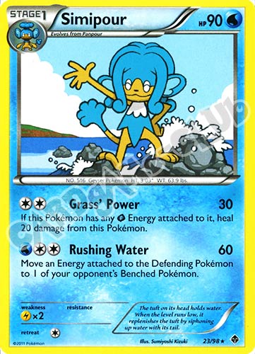 23 / 98 Simipour rara (EN) -NEAR MINT-