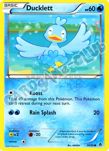 26 / 98 Ducklett comune (EN) -NEAR MINT-