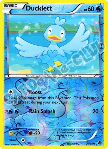 26 / 98 Ducklett comune foil reverse (EN) -NEAR MINT-